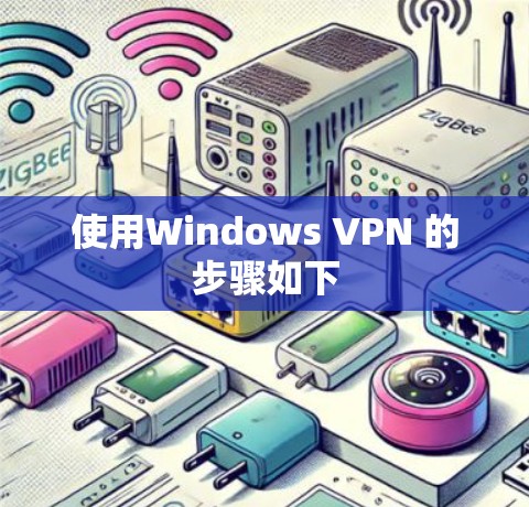 使用Windows VPN 的步骤如下